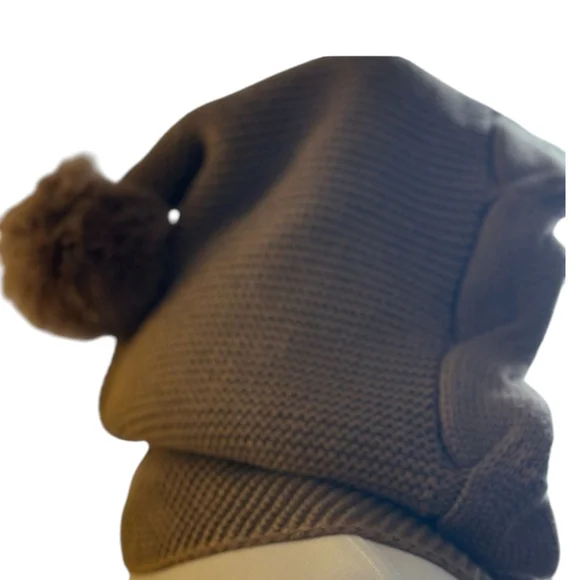 NEW Anthropologie Camel Tan Hooded Scarf / Winter Wrap - Picture 7 of 7